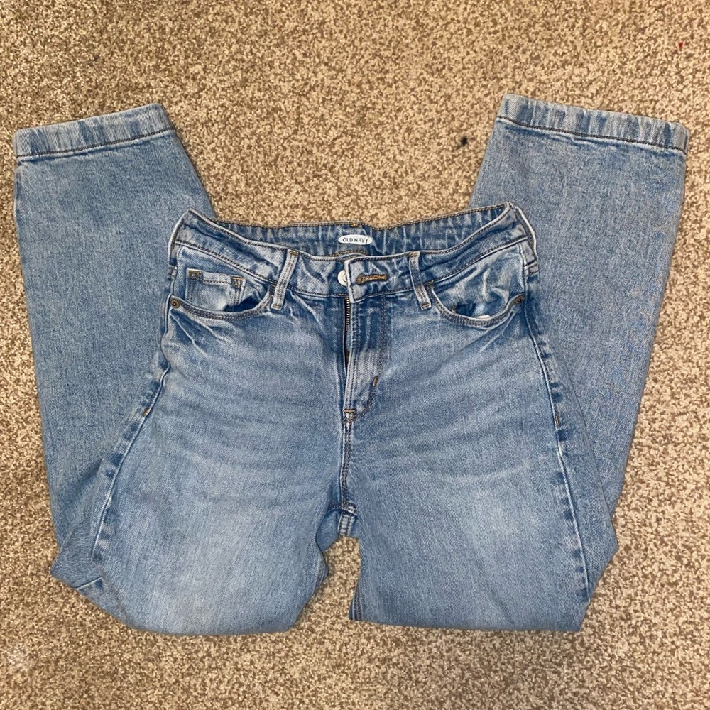 mom jeans from old navy